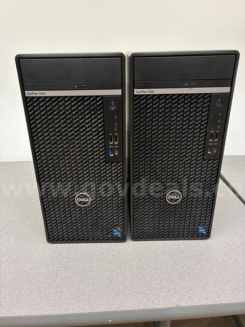 (2) Desktop Computers