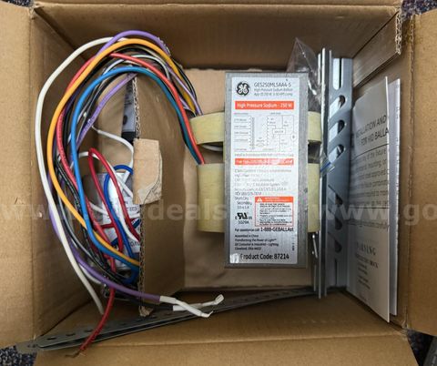 GE High Pressure Sodium Ballast PC 87214