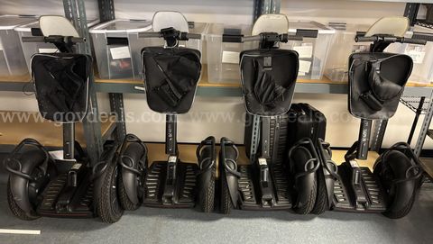 Lot of 4 i2 Patroller Segways i2 Used (NOT WORKING)