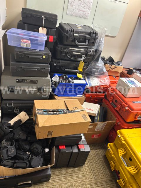 Large lot of Used Fire Department and Rescue Equipment Mainly Detectors and Meters