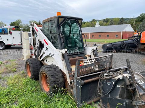 2000 Ingersoll-Rand Bobcat 873 All-Wheel Drive Skid Steer Loader w/ Enclosed Cab - Non-Running - Hydraulic Leak