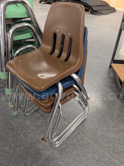 stack of small chairs x4