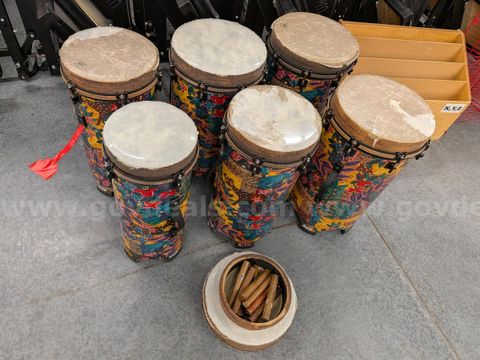 elementary school drums x6 plus misc.