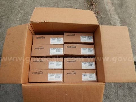 New/Old Stock (8) Cradle Point Ibr1700 Routers