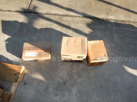 Used (1) Cummins Water Pump 3800745rx, (1) Cummins Fuel Pump M11 1sm 7909421, (1) Detroit Diesel Engine Control Module