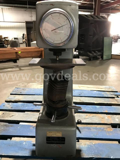 Rockwell Hardness Tester On A Pallet.