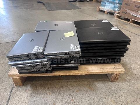 Lot of 50 Dell and HP Laptop Computers