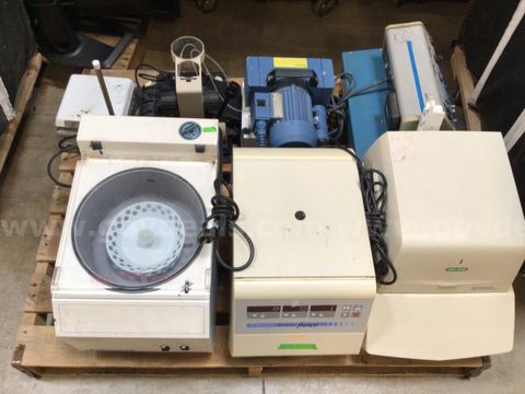 Pallet of Laboratory Equipment