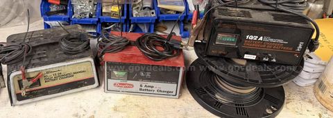 Battery Chargers & Wire Spool