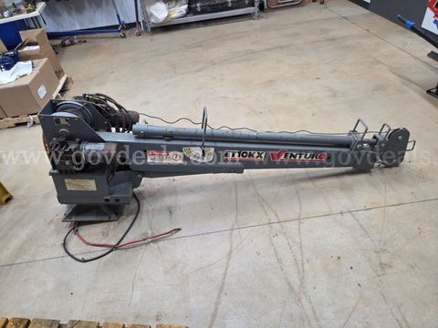 Venturo ET10KX 3,200 lb. Truck Mount Service Crane w/ 7'-15' Telescoping Boom