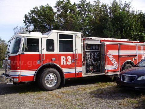 2002 Pierce Dash Pumper Fire Truck