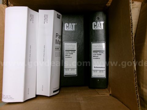 Cat Manuals (Various); Service, Parts, And Schematic