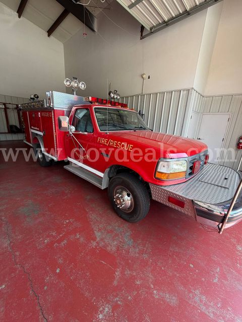 1997 E-One Ford Mini Pumper, 300 GPM Pump, 300 gallon water tank