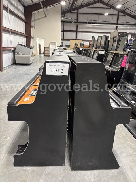 Lot #3 Assorted Gaming Gambling Machines