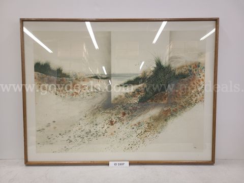 1 Fran Larsen Watercolor "Michigan Dunes"