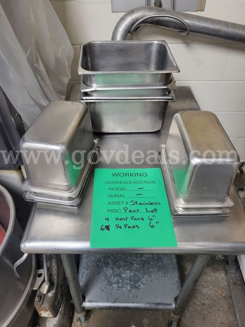 Stainless Steele Pan Lot