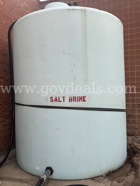 6000 Gal, Double Walled, Poly, Tank with 2" bulkheads top and bottom