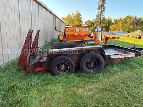 Towmaster pan trailer
