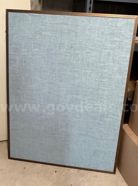 48" X 36" Fabric Wall Board with Aluminum Frame