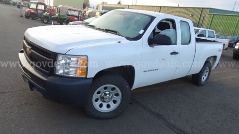 2013 Chevrolet Silverado Ext Cab 4WD