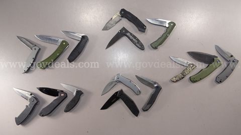 Knife Lot – Kershaw, Buck - Shipping Fee $13