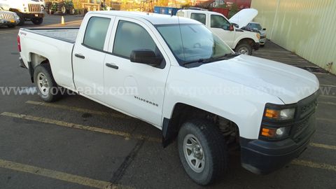 2015 Chevrolet Silverado Ext Cab 4WD
