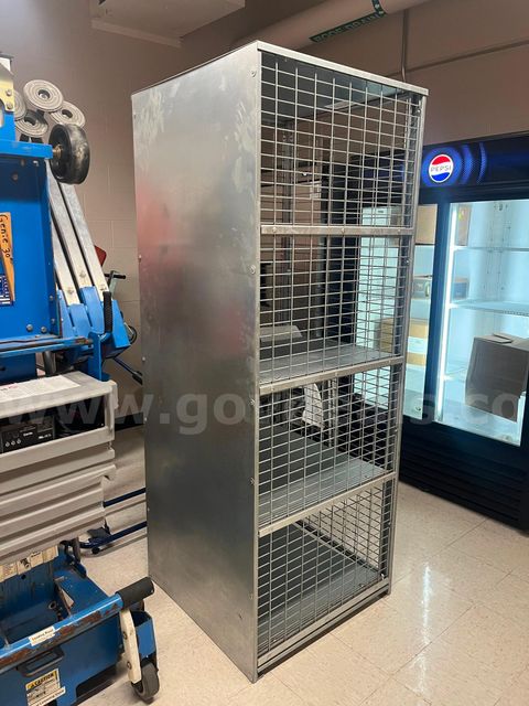 Lockable Cage Storage! 30"x30"x80"