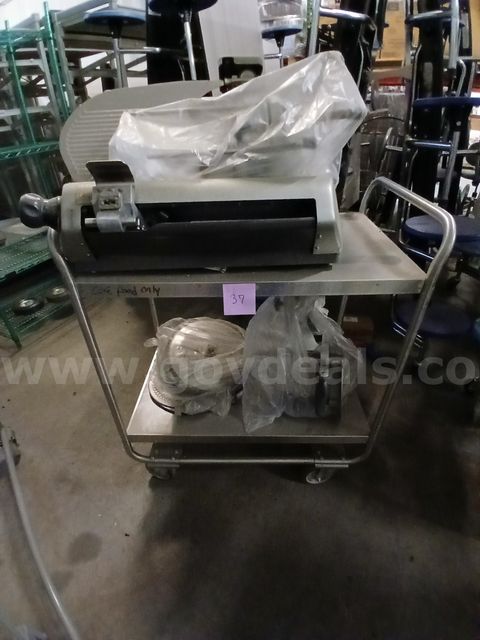 Hobart Slicer w/Cart