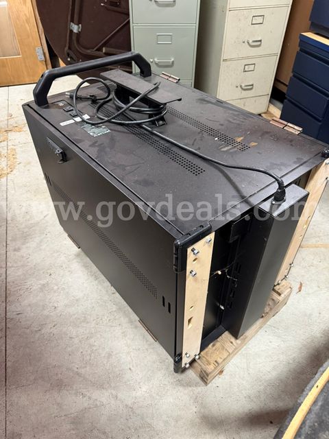 Computer charging cart, no wheels