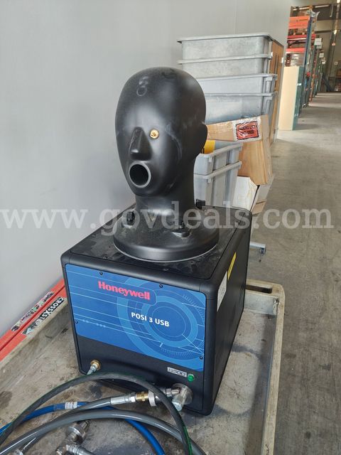Honeywell Analytics Posi 3 USB SCBA Test Bench with Test Head & Hoses
