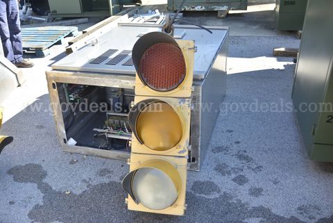 Three light Traffic Signal. Stop Light. Item #12