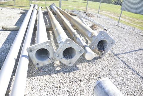 Traffic Light Strain Pole, 30' Steel. Pole #2