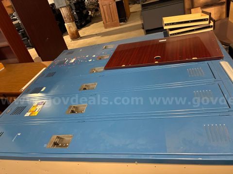 2 sets of 6 lockers