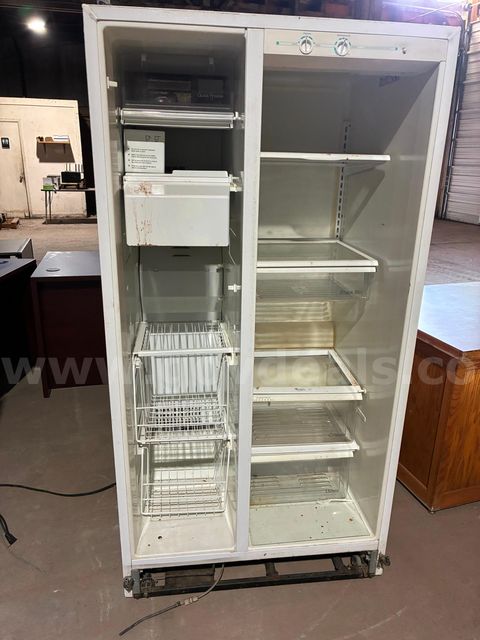 whirlpool 25 cubic foot side by side refrigerator