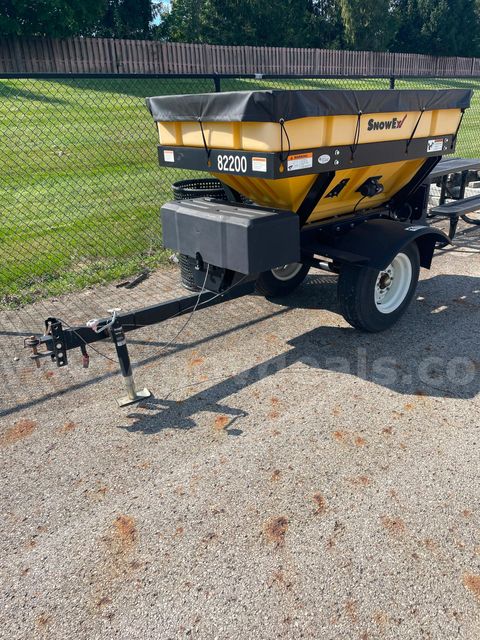 SnowEx Tow-Behind Salt/Sand Spreader