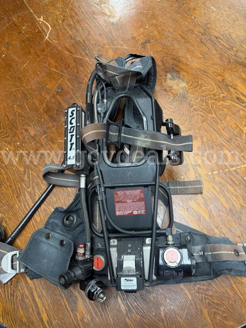 Lot of 14 Scott Air-Pak 4.5 SCBA Units (4500 PSI) with Pak-Tracker