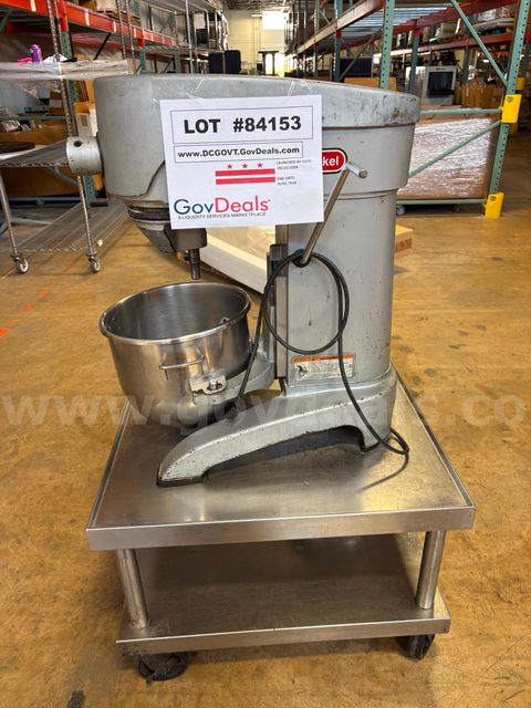 20 Qt Commercial Mixer w/ Stand Whip Bowl Attachments & Guard