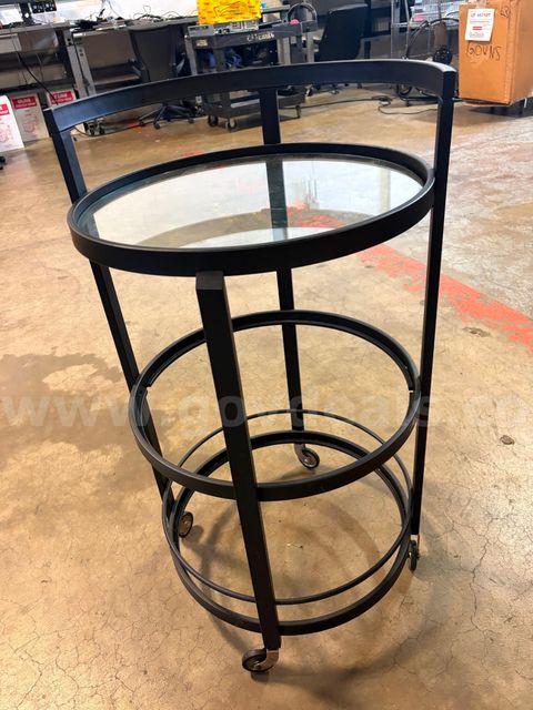 Metal/Glass Bar Cart