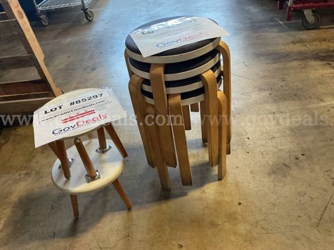 Bar Stools & Bar Tables - 4 Each