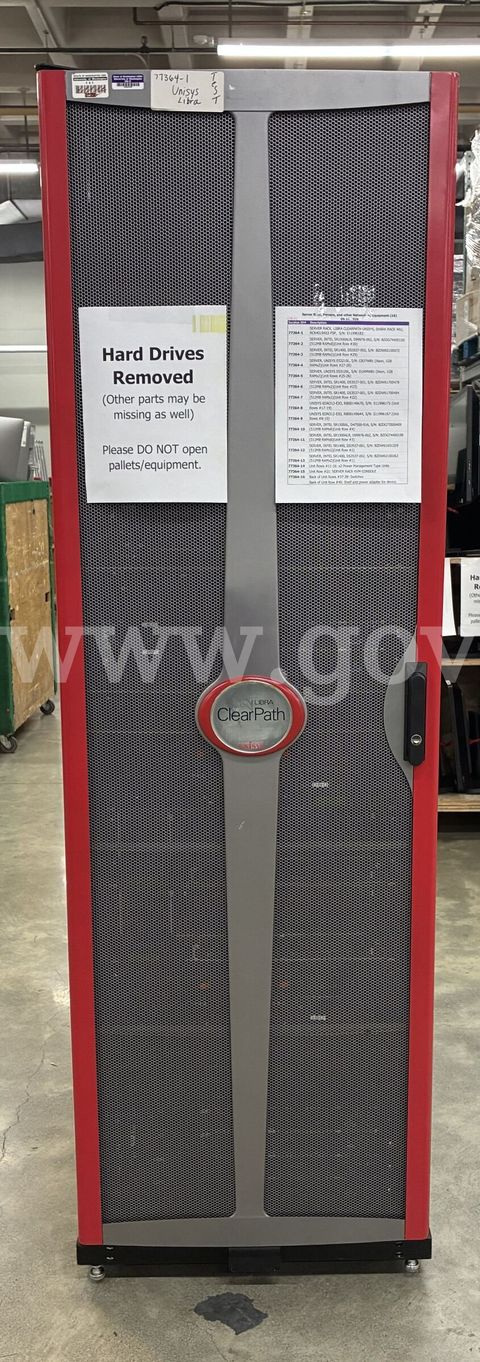 Lot of 16 Server Rack, Servers and Other Networking Equipment (Hard Drives Removed) (429-14)