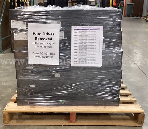 Lot of 120 Computers: HP EliteDesk USDT (Hard Drives Removed) (429-43)
