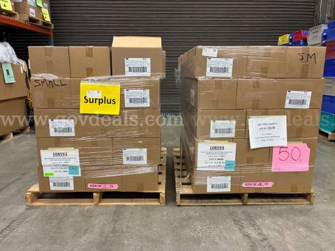 Lot of 2 Pallets of Small 3M N95 Masks (432-18)
