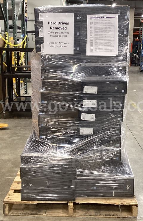 Lot of 55 Computers: Miscellaneous iSeries Desktops (Hard Drives Removed) (429-46)