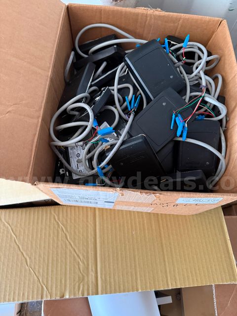 lot of network equipment