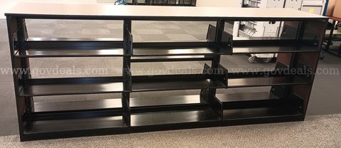 Lot of Library/Media Shelves