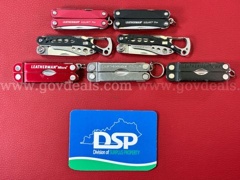 7 Leatherman Mini Multi-Tools/PRE-OWNED/DS18848/100270/TSA