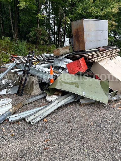 Scrap Metal Estimated at 5.25 Tons in Total