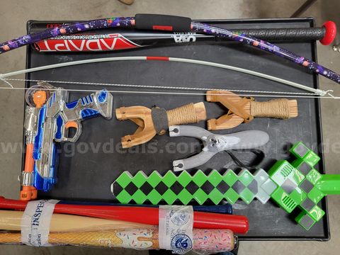 Assortment of Toys and other items.