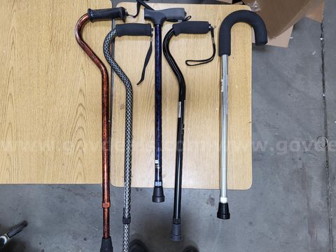 Assortment of Walking Canes