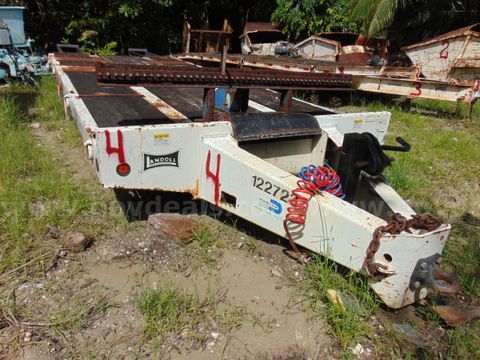 122723/ 2007 Landoll flatbed trailer, model: L4024. Pros 27-02 #4